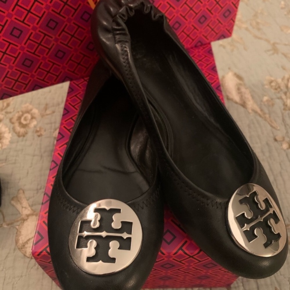 Tory Burch black flats